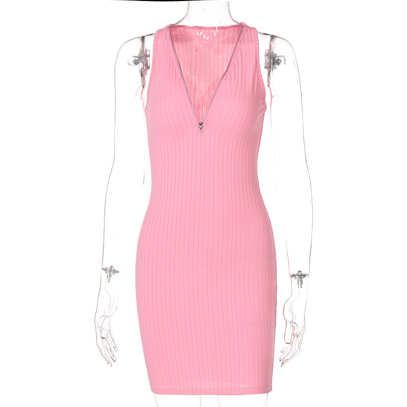 Women long  Sleeveless Dress